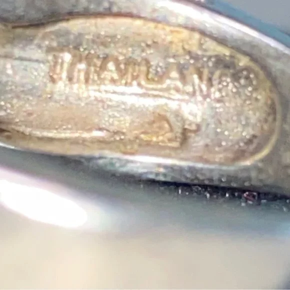 Ring Heart CZ Cubic Zirconia Size 4 Faceted Vintage Jewelry Sterling Silver Stam - Picture 13 of 16